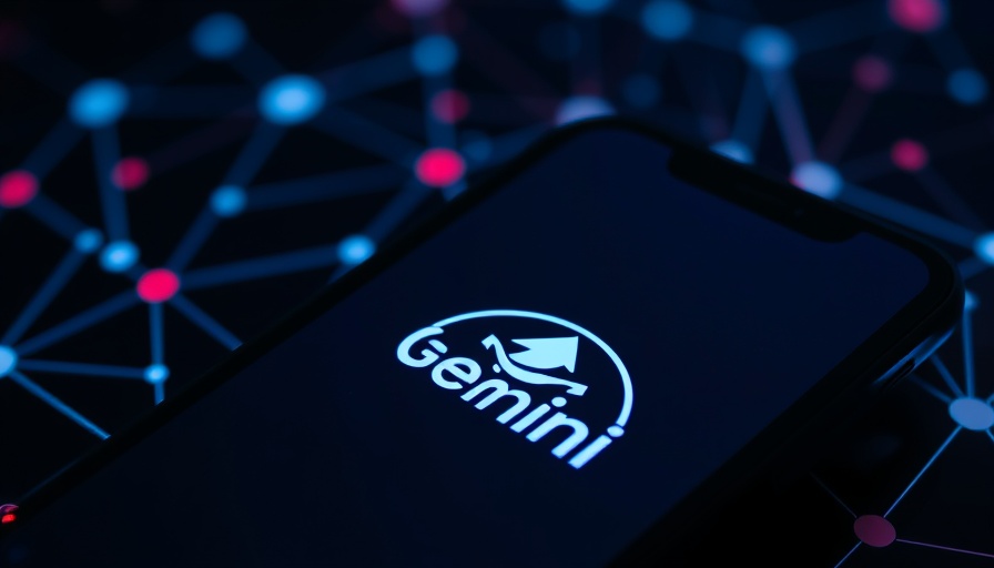 Gemini logo on phone screen illustrating tech theme, Google Veo 3 video generation.