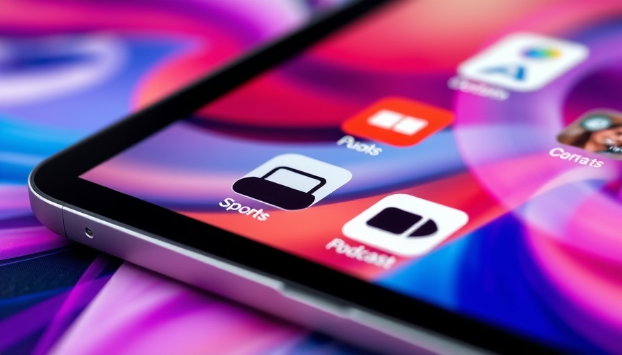 iPadOS 26 features for learning, modern iPad screen with app icons for education.