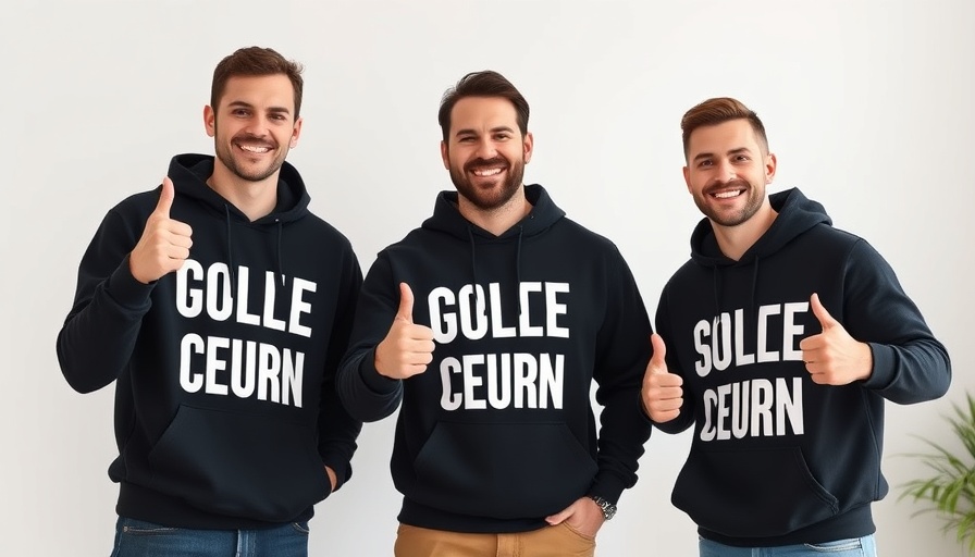 Three men promoting investment in defense technology