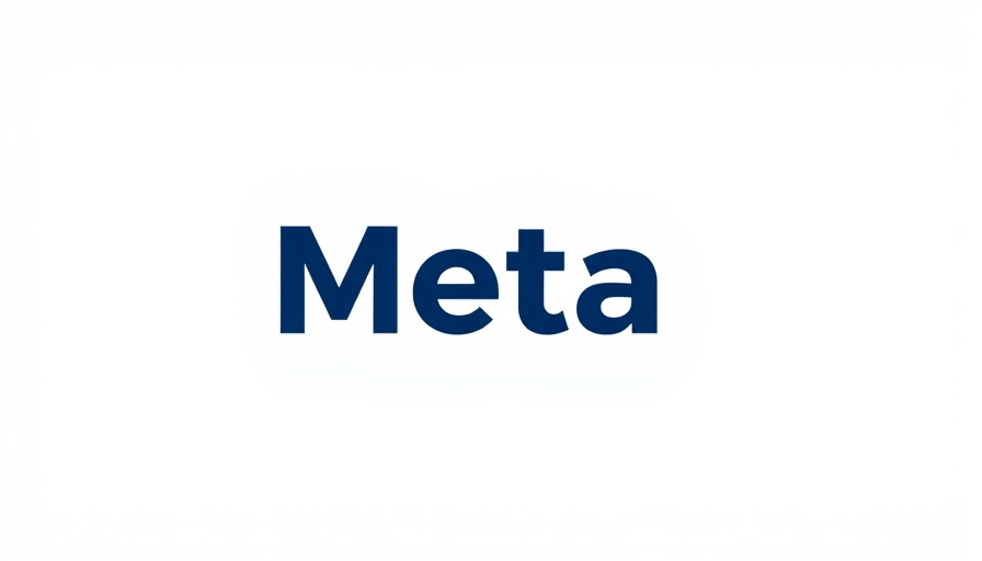 Minimalist Meta logo representing political ads ban in Europe.