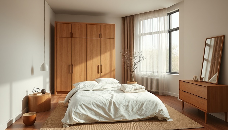 Designing a wellness retreat in your home: cozy minimalist bedroom with warm tones.