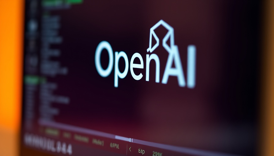 Close-up of OpenAI logo on screen, related to ChatGPT for Enterprise.