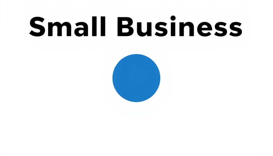 Logo of Small Business Trends in blue and white.