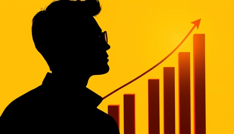 Illustration showing business growth from small beginnings symbolized by ascending bars.