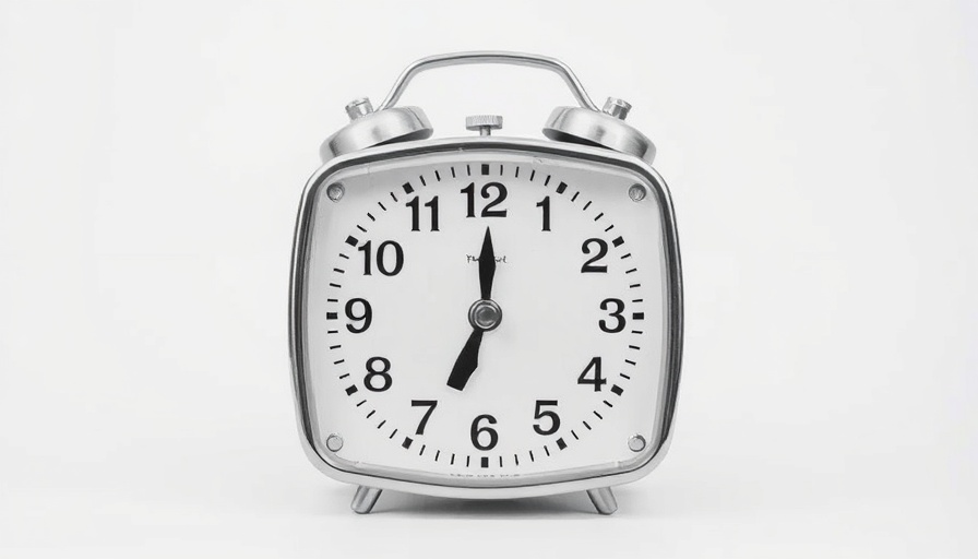 Vintage flip clock design displaying 12:20.