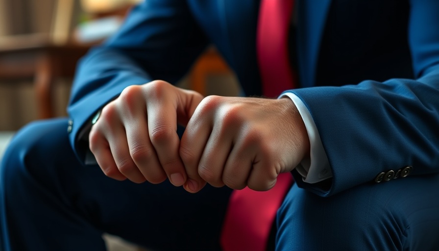 Close-up of hands in a suit with bruising, Trump health speculation.