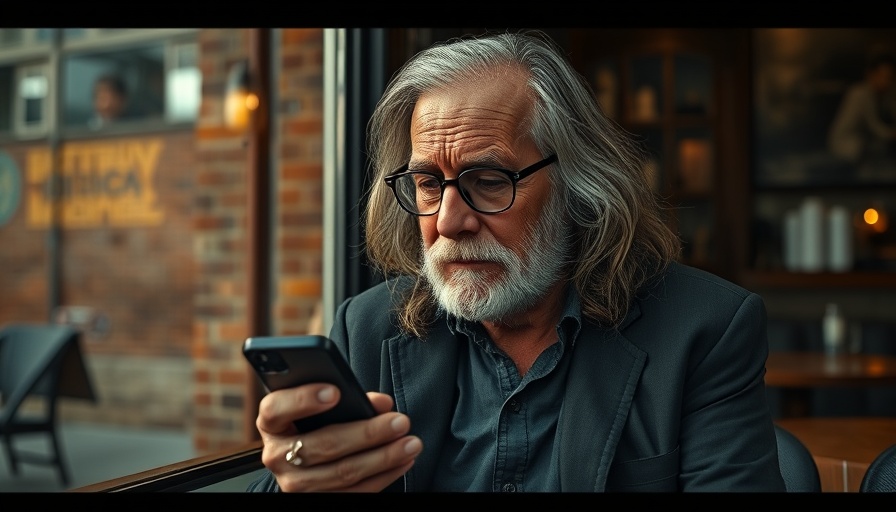 Older man in cafe on phone, Slow Horses Season 5 premiere.