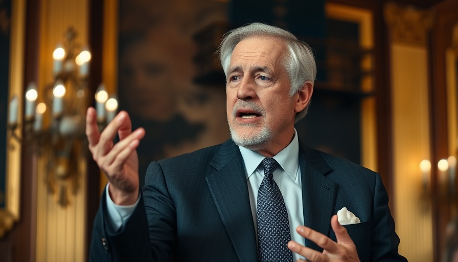 An older man passionately speaks about CDC turmoil and vaccine policies.