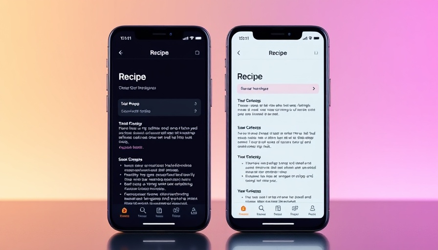 Firefox shake to summarize feature on smartphones displaying a recipe.
