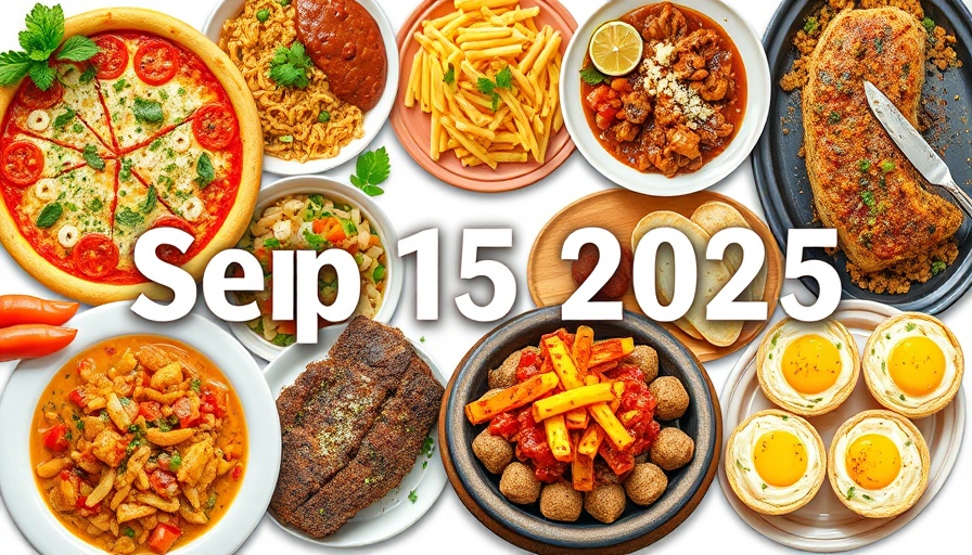 Weekly Meal Plan September 2025 collage featuring various dishes.