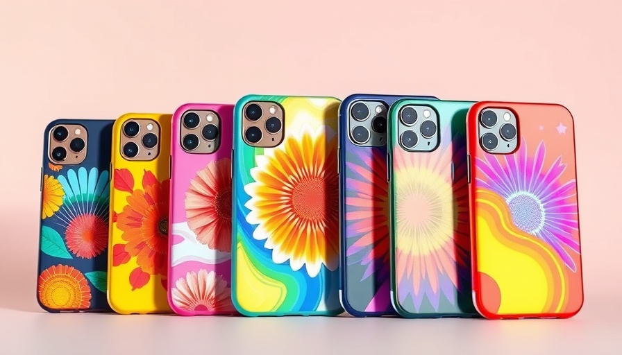 A variety of colorful iPhone 17 cases for kids, showcasing vibrant designs.