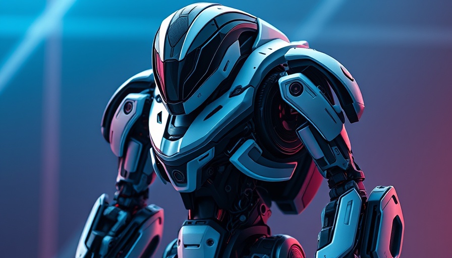 Sleek Hypershell Pro X Series exoskeleton with futuristic design