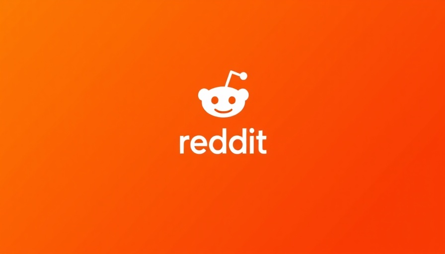 Minimalistic Reddit logo on orange background, 6-second video view optimization