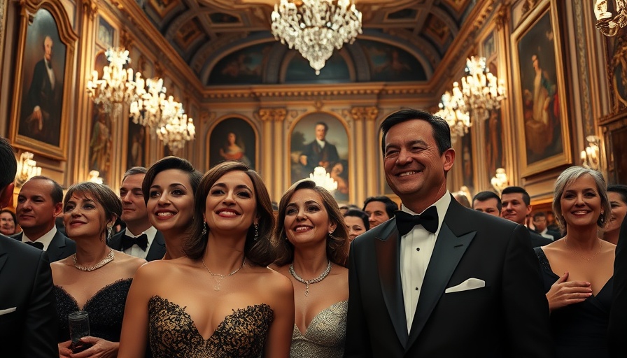 Formal event at tech leaders Trump UK banquet