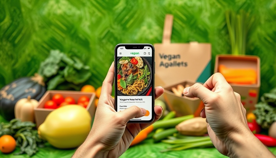 Vibrant collage of vegan meal kits delivery service options.