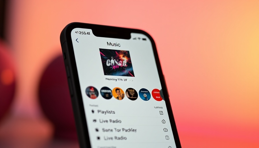 Apple Music iOS 26 feature showcase on iPhones
