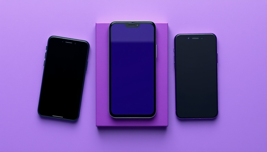 iPhone 17 features for families: orange and white smartphones.