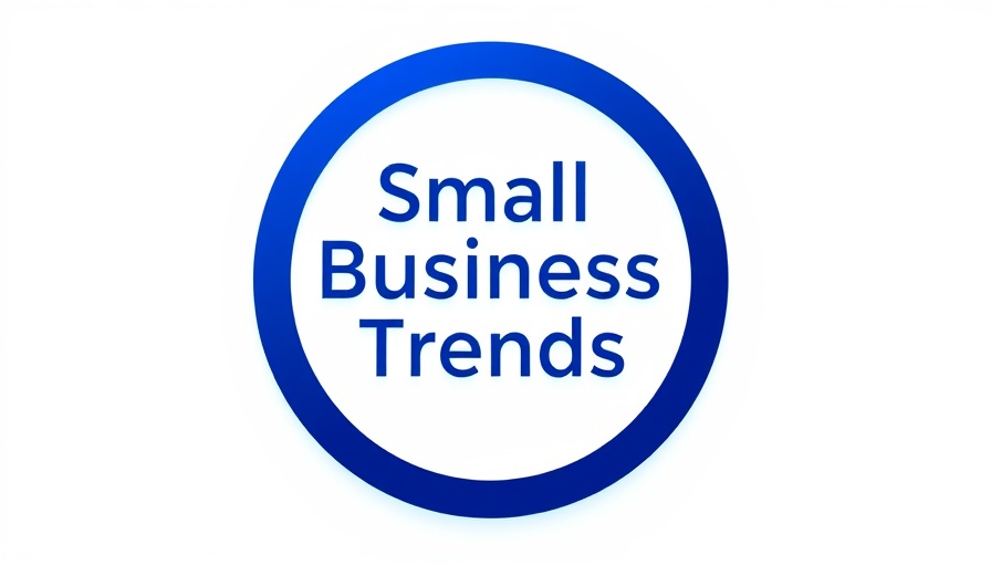 Blue circular logo of Small Business Trends.