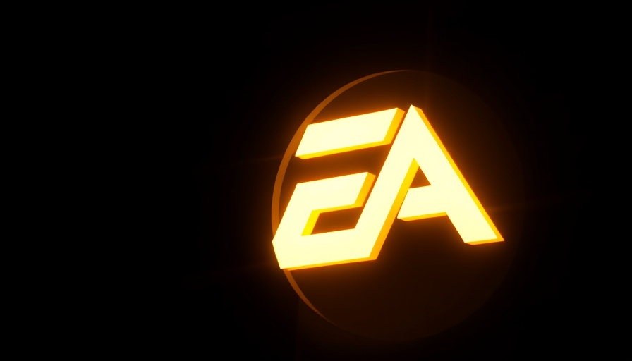 Glowing EA logo hints at industry troubles