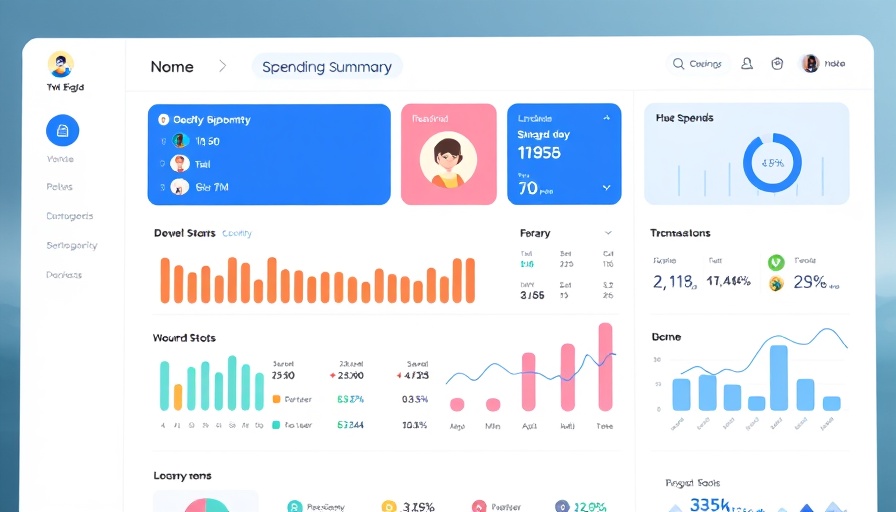 Lootlock digital dashboard showing kids' gaming spending overview.