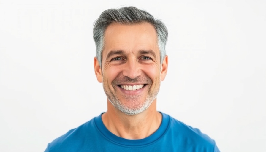 Confident man smiling, representing personal finance lessons.