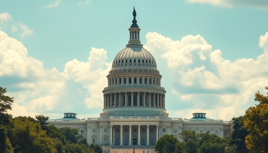 US Capitol building symbolizing government shutdown budget cuts.