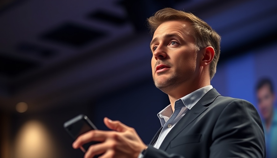 OpenAI DevDay 2025: Presenter speaking on stage with focus.