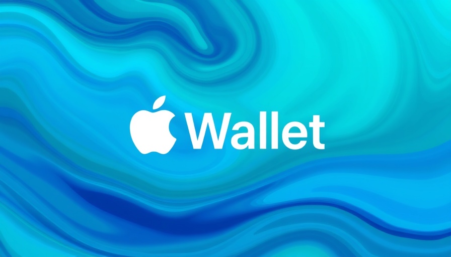 Apple Wallet boarding passes update logo on abstract background