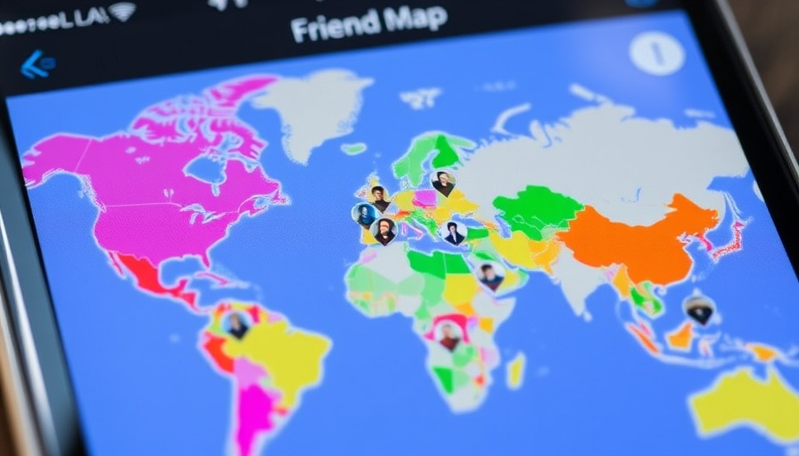 Instagram Friend Map interface showcasing location-sharing in India