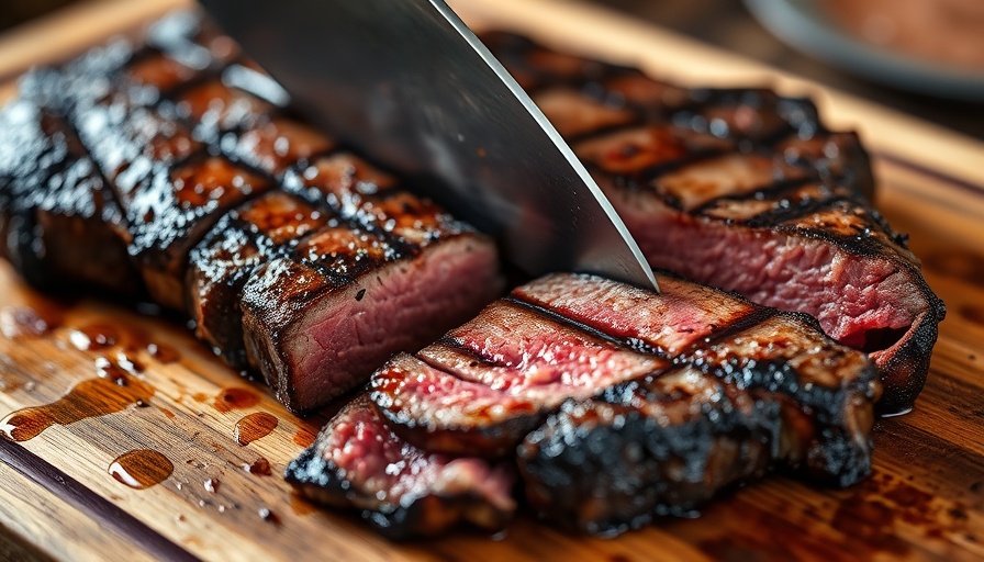 Best Brazilian steakhouses in Los Angeles featuring juicy steak.