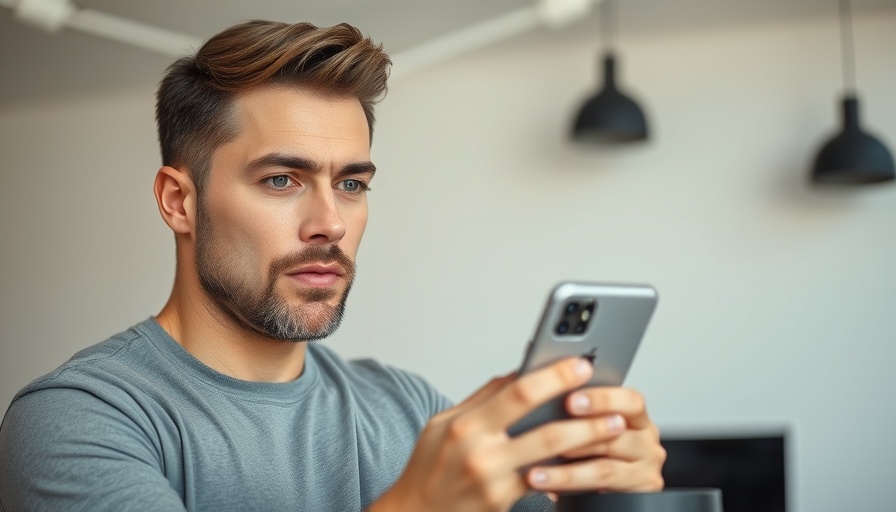 Confident influencer adjusting smartphone for content creation