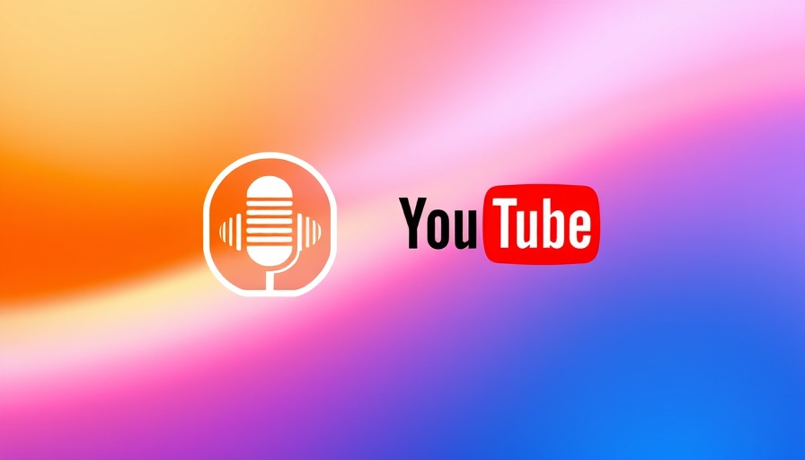 Podcast icon and YouTube logo to maximize podcast engagement.