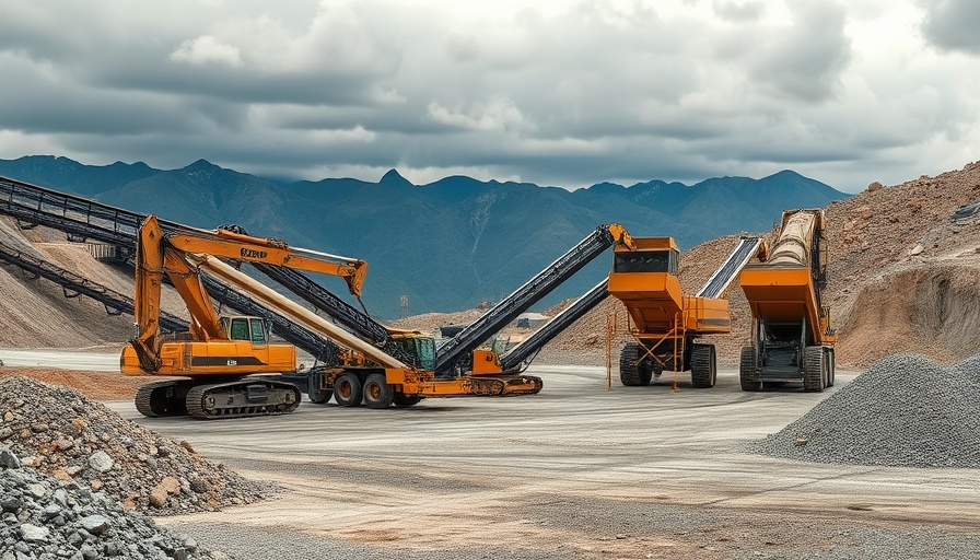 Advanced crusher performance optimization equipment in a mining site.