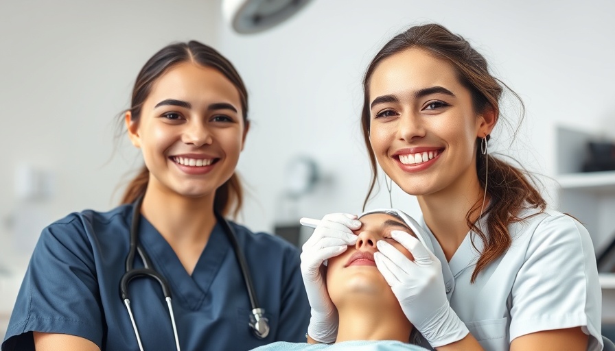 Integrating financing and rewards in aesthetic care: medical professionals collaborating.