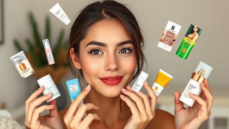 Affordable Korean skincare routine for glass skin demonstration.