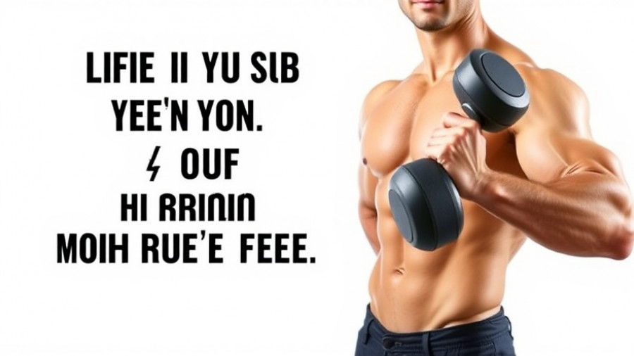 Weight loss workouts with dumbbells and motivational cue.