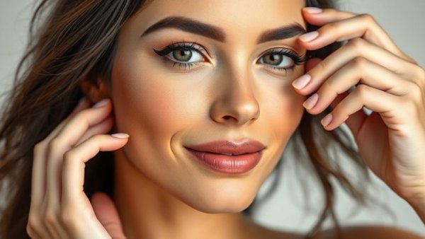 Flawless foundation application techniques demonstrated for smooth skin.