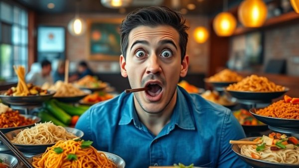 Man amazed by Tigawok dishes, questioning if it's the next Panda Express.