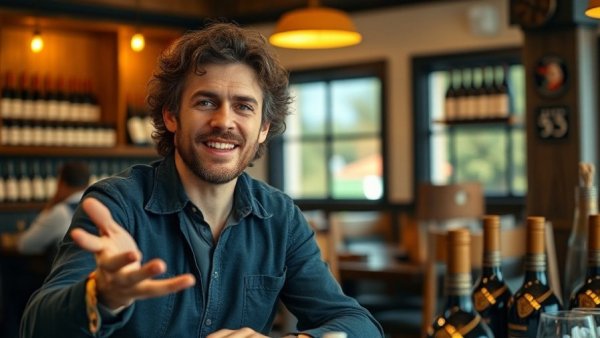 Diner enjoying meal at a top cuisine restaurant.