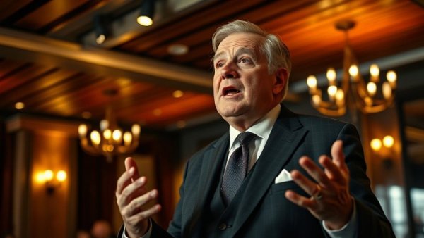 Create Emotionally Memorable Moments with passionate speaker in elegant restaurant.