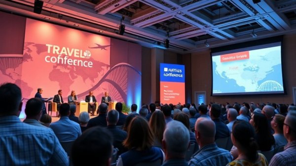 Travel conference panel discussing Zero Click Zero Friction Hospitality.