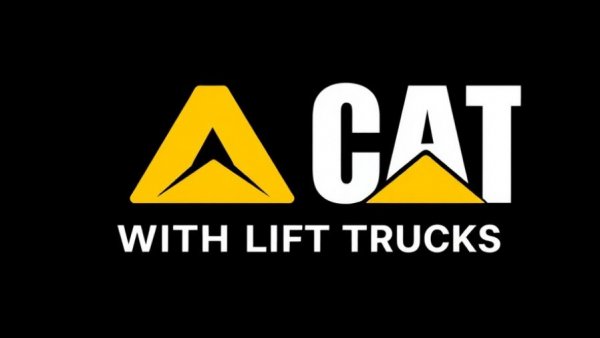 CAT Lift Trucks logo highlighting scholarship program.