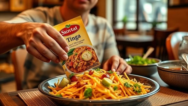 Preparing easy tinga meal indoors, exploring keto diet options.