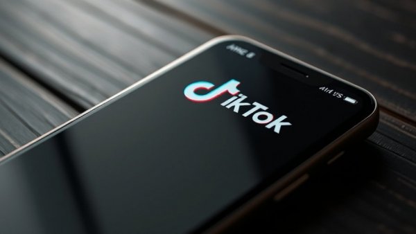 Close-up of TikTok app on smartphone highlighting TikTok US operations deal.