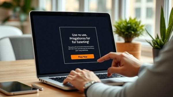 Person engages with promotional popup on laptop screen for affiliate marketing tips.