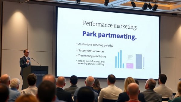 Conference panel on performance marketing, insights on how to make money with affiliate marketing from home.