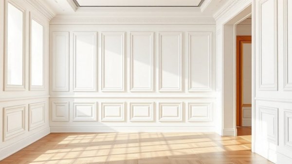 Elegant interior wall with protective coatings in a modern building.