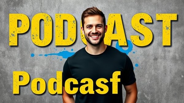 Podcast banner promoting keto diet for weight loss discussion.