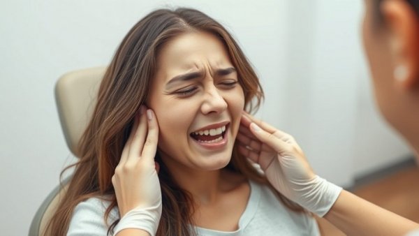 Young woman receiving treatment at the best chiropractor near me.