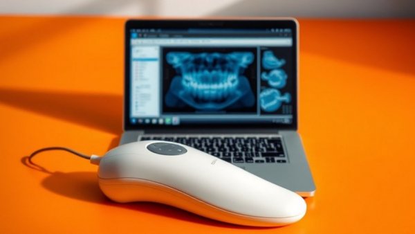 Advanced dental scanner displaying teeth scan, best dentist for family dental care.